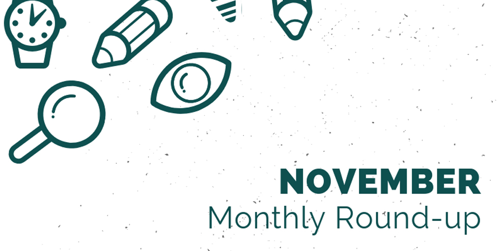 Monthly Roundup – November 2018