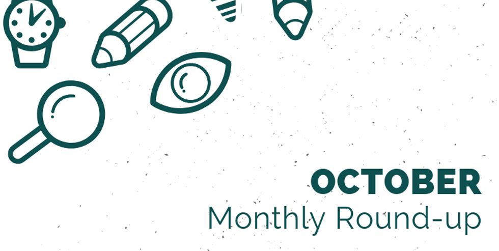 Monthly Roundup – October 2018
